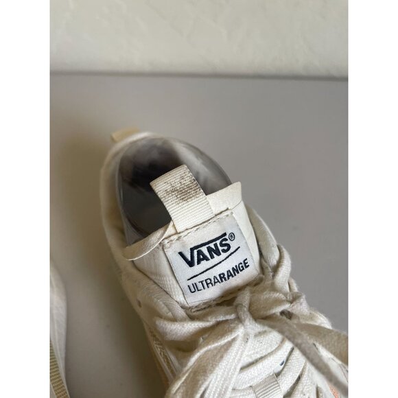 VANS Ultracush Ultrarange Men's 8 Sneakers Low Top Sunrise Blue Orange White - Picture 5 of 12